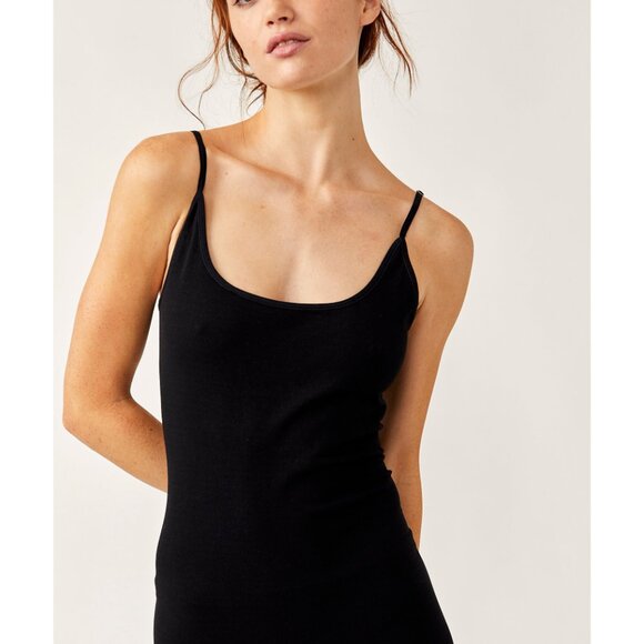 FREE PEOPLE One To Watch Romper / Black - Picture 3 of 6
